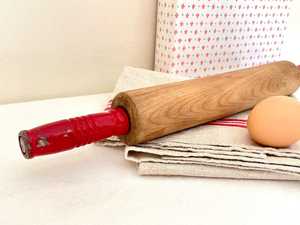 Rodillo de Masa Clásico de Madera para Pan y Repostería - Product Image 3
