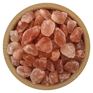 히말라야 화이트 핑크와 레드 소금 원래 목욕 덩어리 2-5 cm 포장-시안 기업