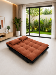 Sofá Cama de Tres Plazas Roblox de Emerald Sofa para Villa, Apartamento, Sala de Estar, Hotel, Modo 2 en 1, Fabricante de Sofás de Tela Personalizados - Product Image 3