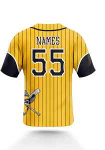Camiseta de Béisbol con Estampado Digital, Logotipo Personalizado, Ligera, Transpirable, de Secado Rápido, Antibacteriana, que Absorbe la Humedad, Talla Adulto - Product Image 4