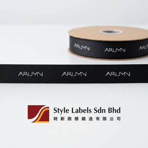 Personalized Printed Satin Ribbon <b>Labels</b> Custom <b>Name</b> / Logo Print For Gift Wrapping Corporate Gift DIY Crafts - Product Image 3