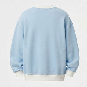 Sweat-shirt épais pour homme en molleton de coton doux, col rond, pull chaud décontracté pour l'hiver, idéal pour les activités quotidiennes en extérieur - Product Image 6