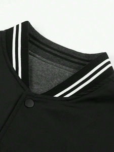 Varsity Jacket-High Quality Stand Collar Breathable Quick Dry Winter Jacket - Product Image 6