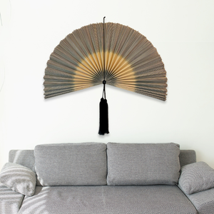 Handmade Bamboo Fan Wall Decor <b>Large</b> Size Natural Boho Art Modern Home Decoration Wall Fan <b>Headboard</b> Made by KingCraftViet - Product Image 4