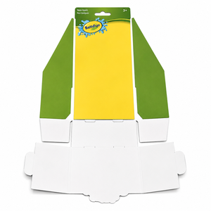 Factory Eco-Friendly <b>Biodegradable</b> Corrugated Paperboard Mailer Box UV Coating Flip Shoes <b>Packaging</b> Kraft Folding Box Customized - Product Image 3