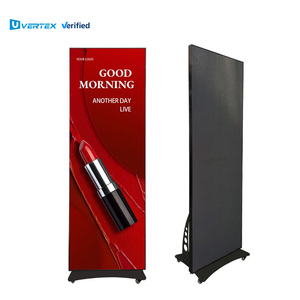 Pantalla LED para póster de alta luminosidad con tecnología GOB, gabinete de hierro, empalme sin costuras, P1.86 640 x 2240 mm, venta al por mayor - Product Image 1
