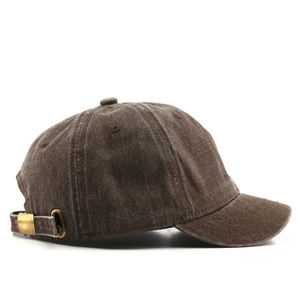 Gorra de Béisbol de Ala Corta Estilo Urbano, Ajustable, de Algodón, Unisex - Product Image 5