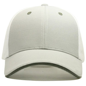 Wholesale 100% Cotton Classic Baseball <b>Cap</b> for Men Customizable Luxury <b>Plain</b> Sports Hat with Hand Embroidery Formal Style - Product Image 3
