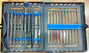 Kit de chirurgie buccale de qualité supérieure avec revêtement micro-céramique, instruments de greffe de tissus mous et de microchirurgie parodontale, certifié CE ISO - Product Image 2
