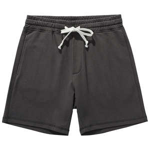 Wholesale Price <b>Men's</b> Polyester/Cotton Casual <b>Lounge</b> Fleece Jogger Gym <b>Shorts</b> High Waist Drawstring Eco-Friendly Quick Dry - Product Image 3