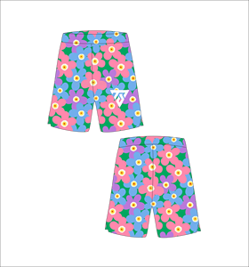 Shorts de Playa para Hombre con Estampado Paisley, Cintura Elástica, Estilo Casual, Transpirables - Product Image 1