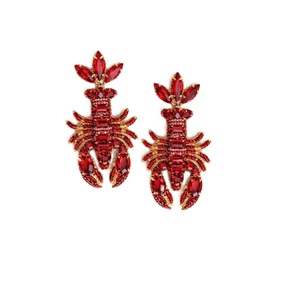 Pendientes de Aro con Cuentas de Semillas de Moda, Joyería de Tendencia, Pendientes Clásicos con Cuentas de Semillas, Estilo Minimalista - Product Image 4