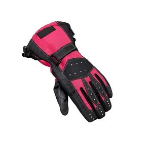 Gants de moto en cuir professionnel, gants de moto en cuir véritable à doigts entiers, fabriqués au Pakistan - Product Image 5
