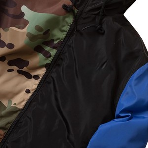 Conjunto Deportivo Unisex de Camuflaje con Parches, Sudadera con Capucha, Cortavientos, Estilo Urbano, Manga Larga, Cierre con Cordón, Otoño, Poliéster - Product Image 4