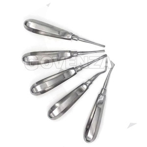 Kit de 13 Piezas de Elevadores y Pinzas Dentales Profesionales de Acero Inoxidable - Juego de Instrumentos Quirúrgicos para Extracción Dental OEM Personalizado - Product Image 6