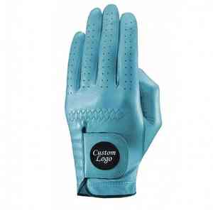 Guantes de golf de piel de oveja de material suave, con logotipo personalizado, recién llegados, precio al por mayor, alta demanda, la mejor fabricación. - Product Image 4
