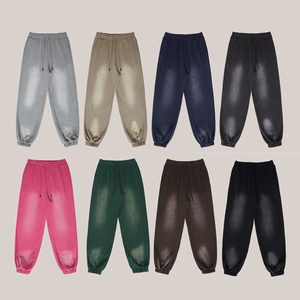 2026 Wholesale New Custom logo Joggers Pants Running Oversized Baggy Print Track Pants Jogging Pants for Men Wear - Product Image 5