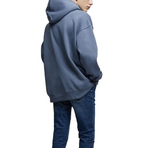 Sweat à capuche classique de haute qualité pour hommes à la mode à la mode en polaire lourde surdimensionnée respirante sweat à capuche d'hiver - Product Image 2