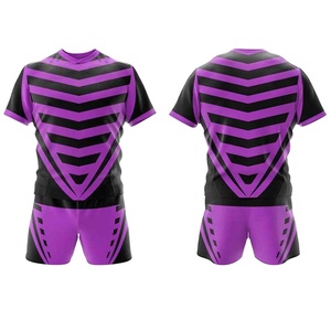 Uniforme Deportivo Unisex para Rugby, Servicio OEM, Impresión Digital Sólida, Secado Rápido, 100% Poliéster, Logotipo Frontal Personalizado, Uniforme de Otoño - Product Image 6