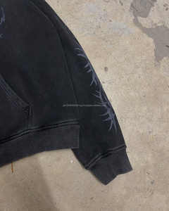 2024 unisexe Logo personnalisé Joggers costumes nouvelle impression grande taille hommes survêtements 2 pièces ensemble décontracté Sport Style crâne imprimer sweats à capuche - Product Image 5