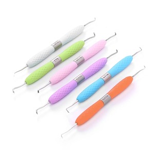 Kit de Instrumentos Quirúrgicos BAFA para Restauración Dental, Juego de Cinceles para Esmalte, Cuchara Excavadora, Recortador de Borde Gingival - Product Image 1