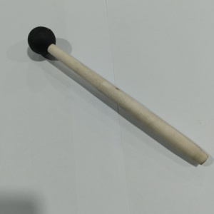 Marteau de percussion pour diapason avec embout en caoutchouc, marteau en silicone avec manche en bois pour violon, guitare, accordoir, instrument de musique, chant - Product Image 6