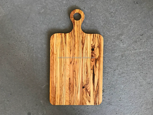 Tabla de cortar madera de Acacia con mango, tabla de servicio de queso, paleta de Pizza, Charcuterie, Extra Premium, de CRAFTSY HOME - Product Image 4