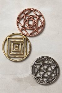 Best Design Brass Coaster Stainless Steel Coaster Place Mats Dining Mats Metal Engraving Coaster at very <b>low</b> price - Product Image 2