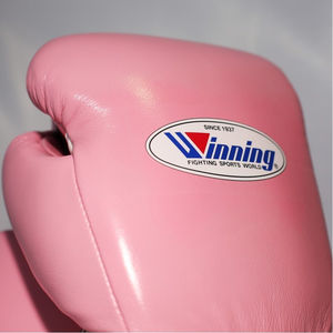 Professional Custom Pink <b>Velcro</b> Winning Boxing Gloves Professional Made of Strong Genuine Leather Custom Sizes with Low Price - Product Image 2
