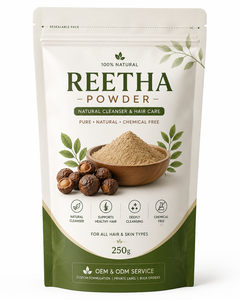 Poudre de Reetha 100% Naturelle de Qualité Export, Grade Cosmétique Pur, 250g – Poudre de Fruit de Reetha pour des Cheveux Sains et Naturellement Éclatants - Product Image 1