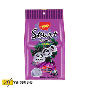 Lote de 100 Gomitas (Ácidas) - Sabor Grosella Negra Dulce 95g X 24 Paquetes - Product Image 1