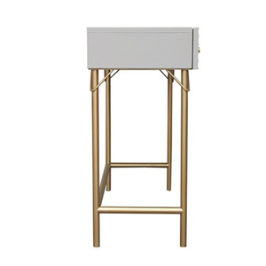 Elegante Juego de Tocador de Madera de Caoba Maciza con Espejo, Mueble de Dormitorio/Hotel Pintado en Blanco, Escritorio de Vanidad para Maquillaje - Product Image 3