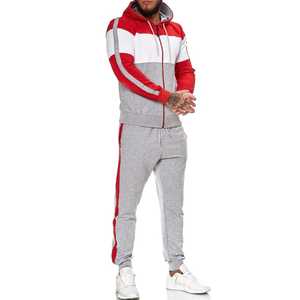 100%Cotton Gym Long Zipper Tracksuit 380GSM Top Premium Quality Direct Pakistan Supplier <b>Pullover</b> <b>Men</b> Tracksuit . - Product Image 1
