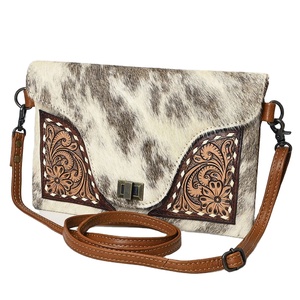 New Designer Western Tooled <b>Briefcase</b> Style Bag Best Seller Quilted Messenger Bag At Wholesale Price - Product Image 1