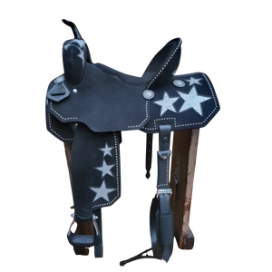 Silla de montar western de cuero hecha a mano y personalizada para caballo. Todos los colores. - Product Image 1