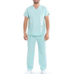 Nursing Daily Wear <b>Scrubs</b> Comfortable Fabric Clinic Staff Clothing Lightweight Breathable Modern Fit Style - Product Image 2