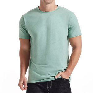 Camisetas de hombre transpirables de secado rápido con logotipo personalizado de alta calidad y confort premium para venta en línea - Product Image 1