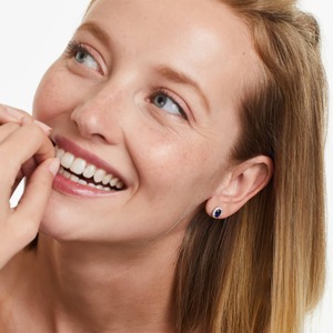 Elegant 925 Sterling <b>Silver</b> Moissanite Diamond <b>Stud</b> Earrings Brilliant Center Stone Moissanite <b>Stud</b> Earring Jewelry Gift - Product Image 2