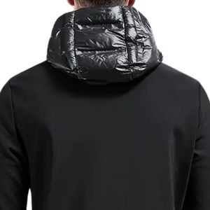 <b>Mens</b> <b>Lightweight</b> Hybrid Quilted Funnel Neck <b>Jacket</b> Technical Insulated Warm Outdoor Casual <b>Jacket</b> for Winter Travel Hiking - Product Image 4
