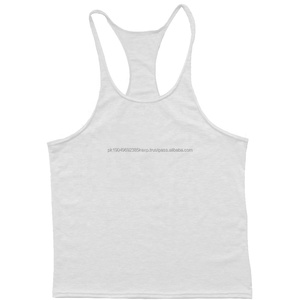 Camiseta sin Mangas de Culturismo al por Mayor, Chaleco de Algodón, Camisetas Personalizadas con Espalda en Y para Hombre - Product Image 4