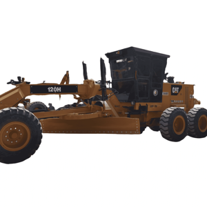 Niveleuse à moteur Caterpillar Cat 120H d'occasion avec composants essentiels, niveleuse à moteur d'occasion avec moteur et pompe - Product Image 1