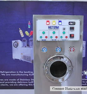 Máquina dispensadora comercial de postres blandos con sistema de servicio de múltiples sabores para producción continua de productos lácteos congelados y de alta calidad - Product Image 6