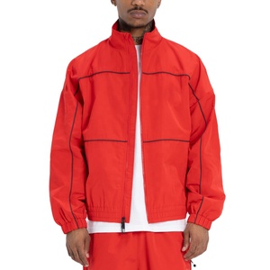 Chaqueta Cortavientos Impermeable de Alta Calidad con Logotipo Personalizado para Hombre, Talla Grande, Ligera, con Capucha, Cierre de Cremallera, para Exteriores, Senderismo - Product Image 1