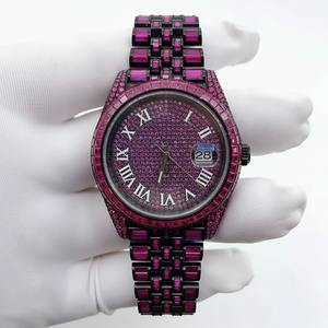 Fully Iced Out Diamond <b>Watch</b> Automatic Moissanite <b>Watch</b> Solid Jewelry <b>Watch</b> for Unisex Fashion Jewelry - Product Image 6