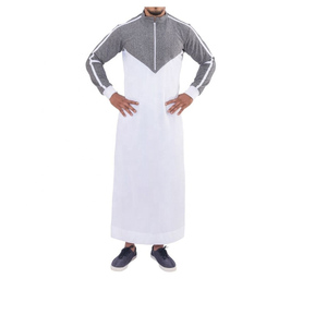 Dual Color Premium Selling Traditional Muslim Clothing <b>Men's</b> <b>Thobes</b> Most Selling Eid Prayer Wedding & Daily Wear Jubbah - Product Image 1