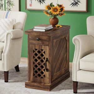 End Side Table for Living Room <b>Cabinets</b> - Product Image 6