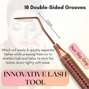 Professional High-Grade Stainless Steel Vegan Durable Lash Lift Picker <b>Eyelash</b> <b>Separator</b> with Long-Lasting for Professional Kits - Product Image 5