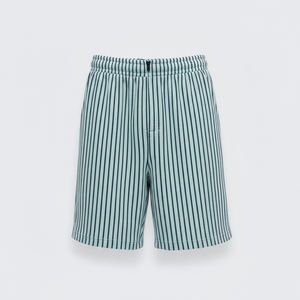 Conjunto Deportivo de Verano para Hombre de Dos Piezas, Camiseta Polo de Manga Corta con Cierre de Cremallera y Pantalones Cortos, Traje Deportivo Informal de Punto - Product Image 5