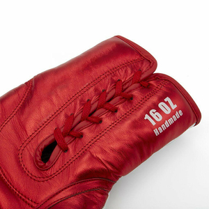 Top Quality Custom Lace-up Professional Boxing Gloves Hand <b>Crafted</b> Multi-layer <b>Foam</b> Genuine Leather Boxing Sparring Gloves Fight - Product Image 6