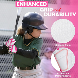 Gant de baseball professionnel sur mesure au design exceptionnel, en cuir de qualité supérieure, avec fermeture auto-agrippante, antidérapant et écologique - Product Image 3